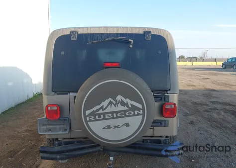 2005 Jeep Wrangler Unlimited Rubicon из США, поврежденный, VIN 1J4FA64S25P352284